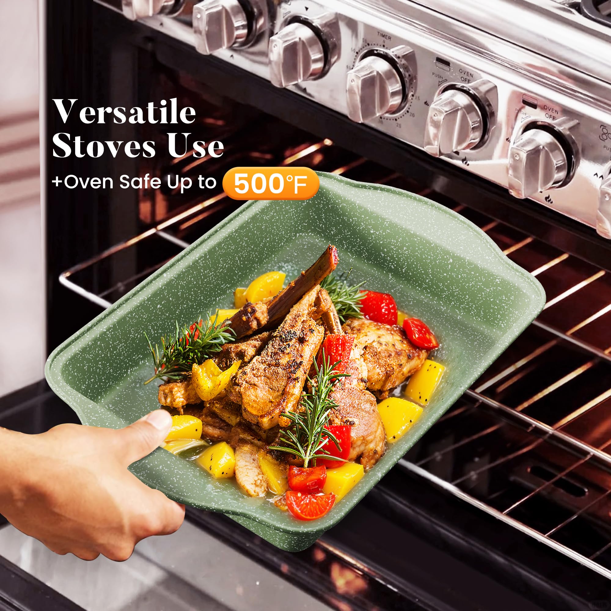 Kitchen Academy steamer stacked with casseroles for multitasking cooking efficiency