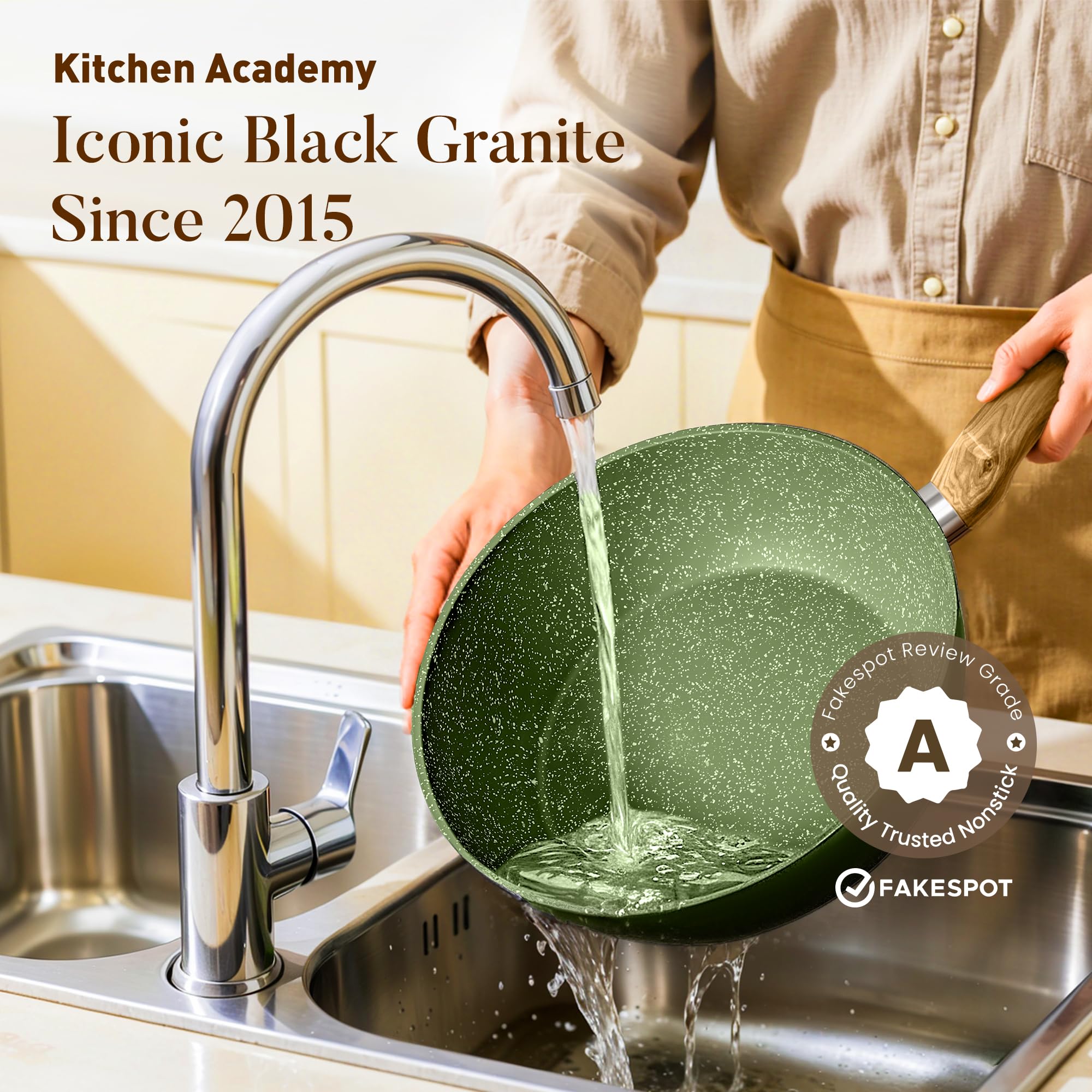 Kitchen Academy size comparison with common items showing scale and capacity