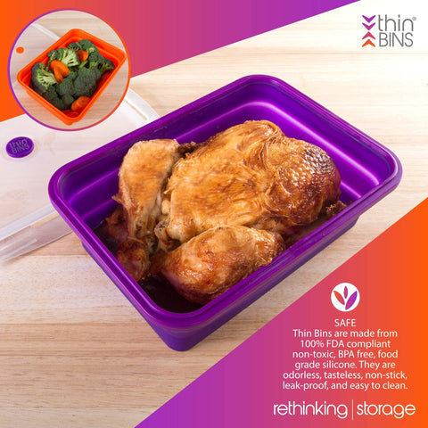 Kitchen Home lid close-up showing snap seal and airtight design for fresher food