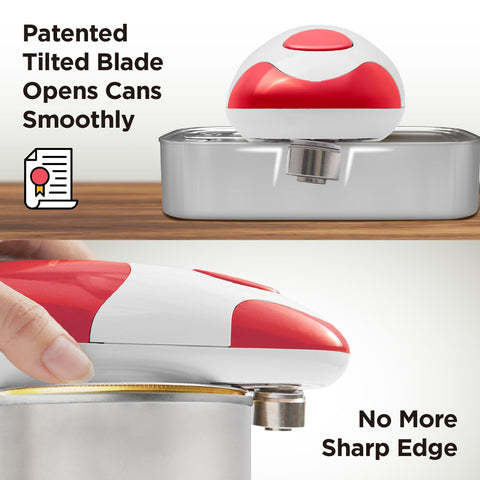 Kitchen Mama in hand demonstrating ergonomic grip for easy operation