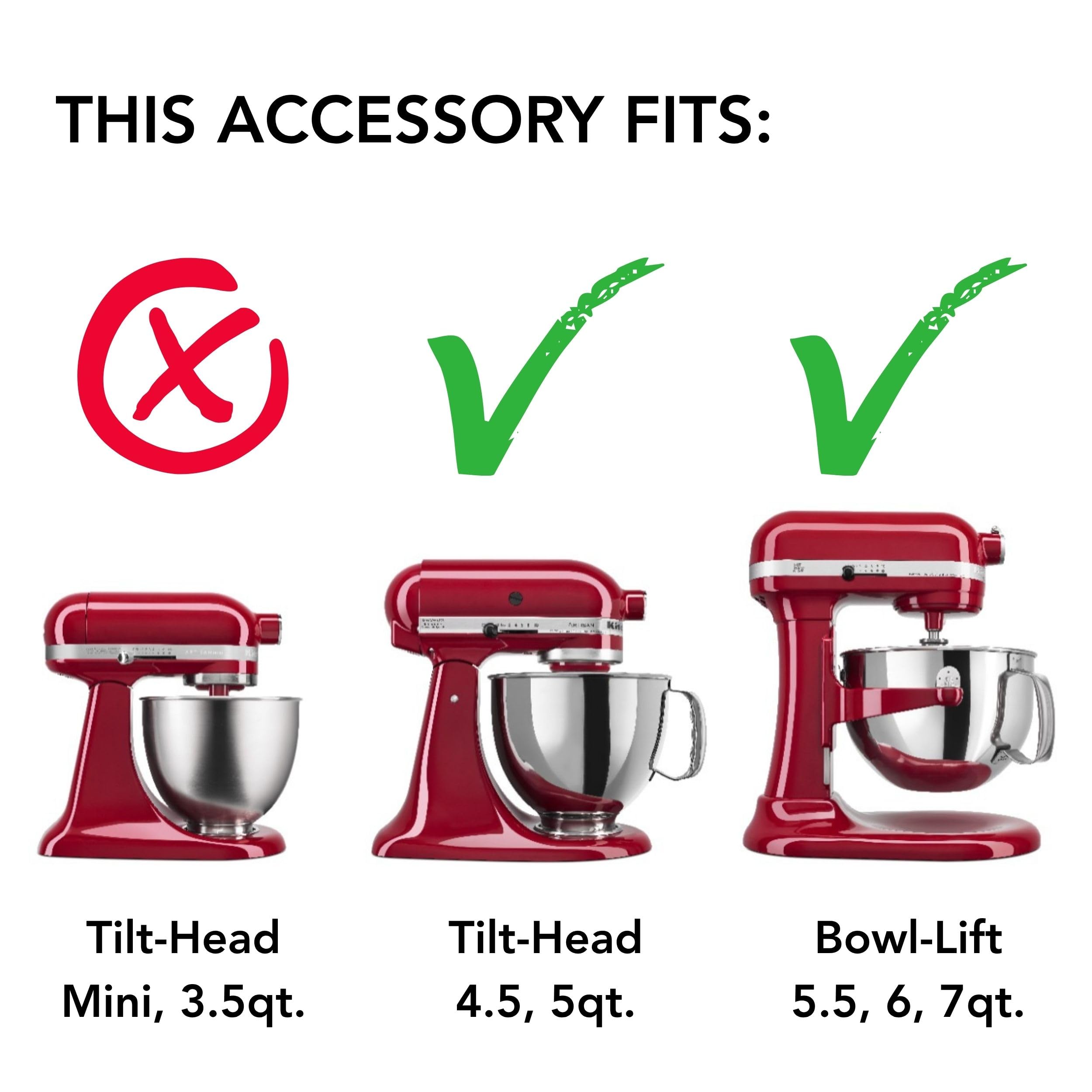 KitchenAid attachment connected to stand mixer for effortless churning