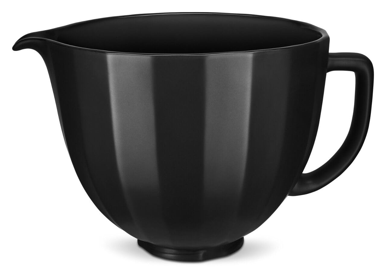 KitchenAid close-up of ceramic glaze texture highlighting chip-resistant titanium reinforcement