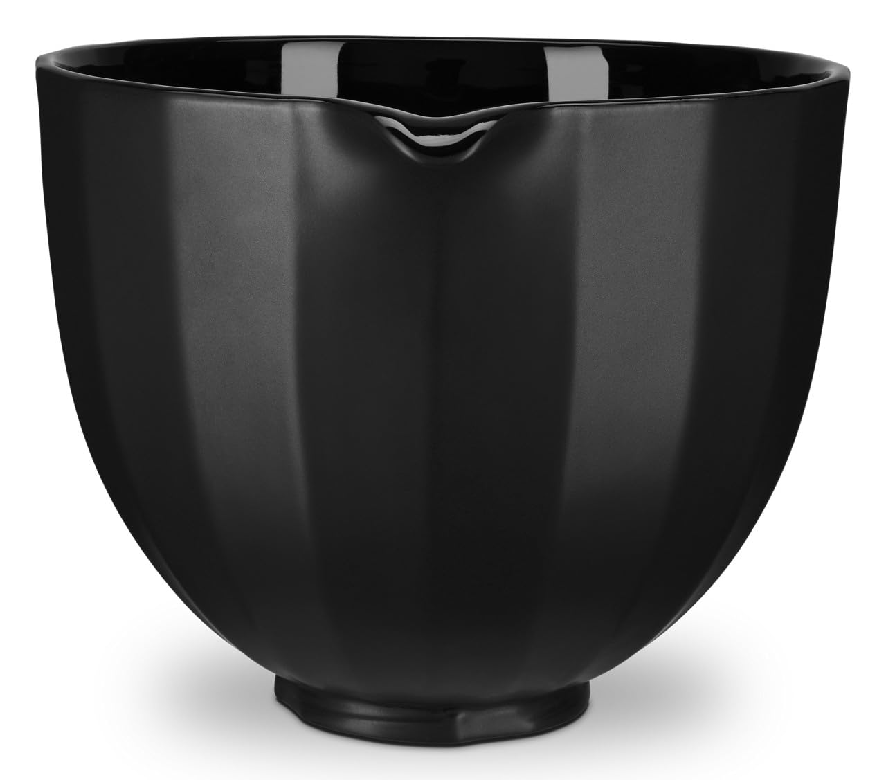 KitchenAid ceramic bowl on oven rack and table illustrating oven-safe and presentation-ready use