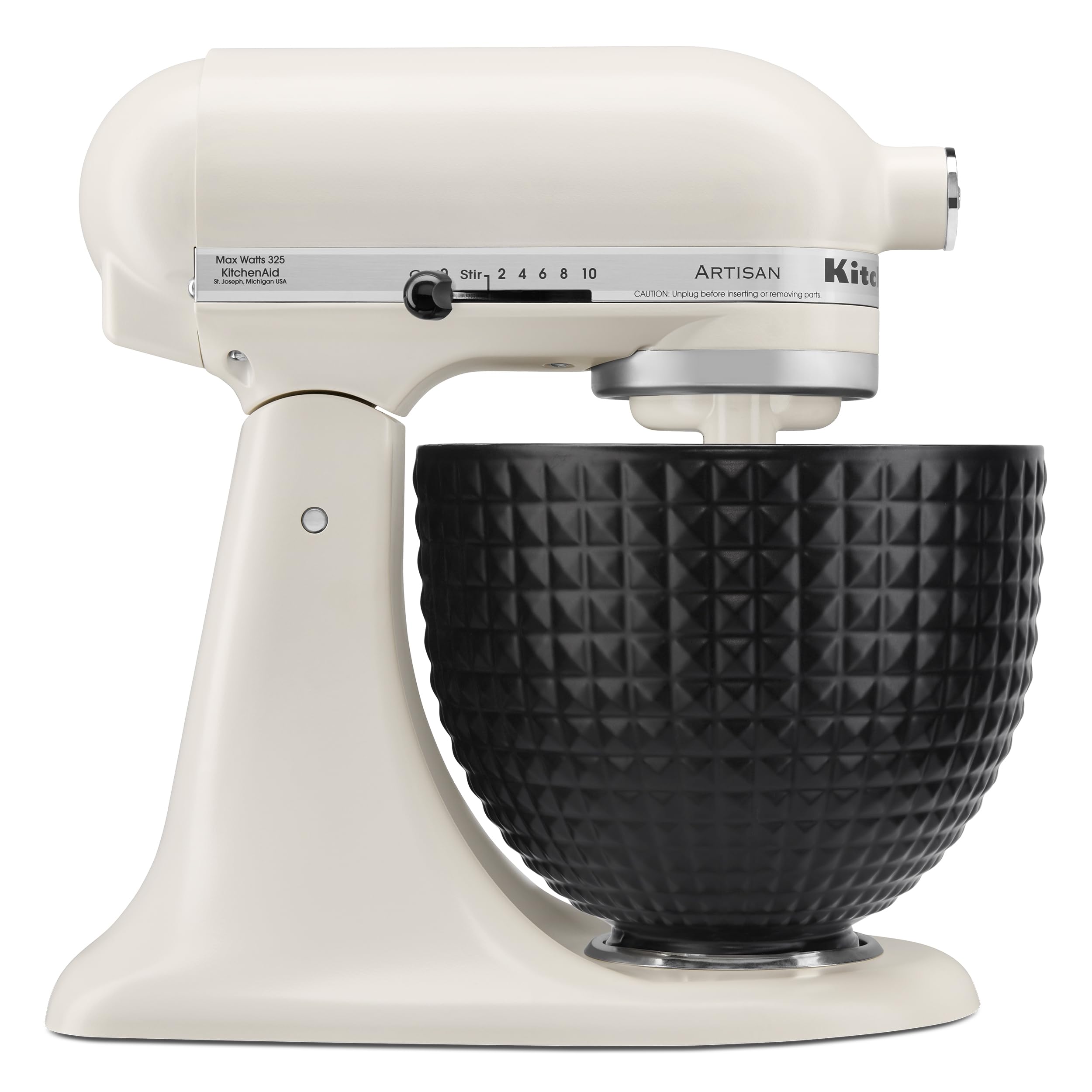 KitchenAid bowl installed in tilt-head mixer demonstrating secure fit and convenience