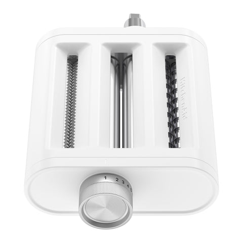 KitchenAid cleaning brush and removable top cover for quick dough removal and care