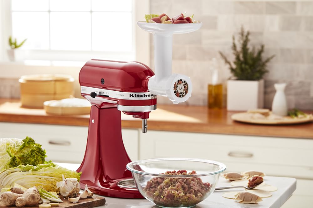KitchenAid grinder storage case open for tidy organization benefit