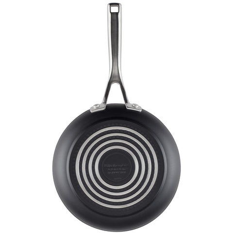 KitchenAid handle rivet close-up with nonstick finish to reduce residue buildup