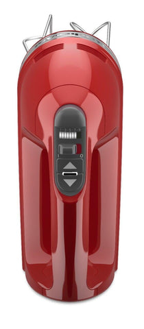 KitchenAid hand mixer with pro whisk whipping cream for light airy texture and faster results
