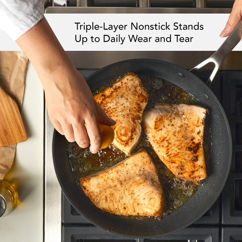 KitchenAid nonstick interior texture detail demonstrating easy food release
