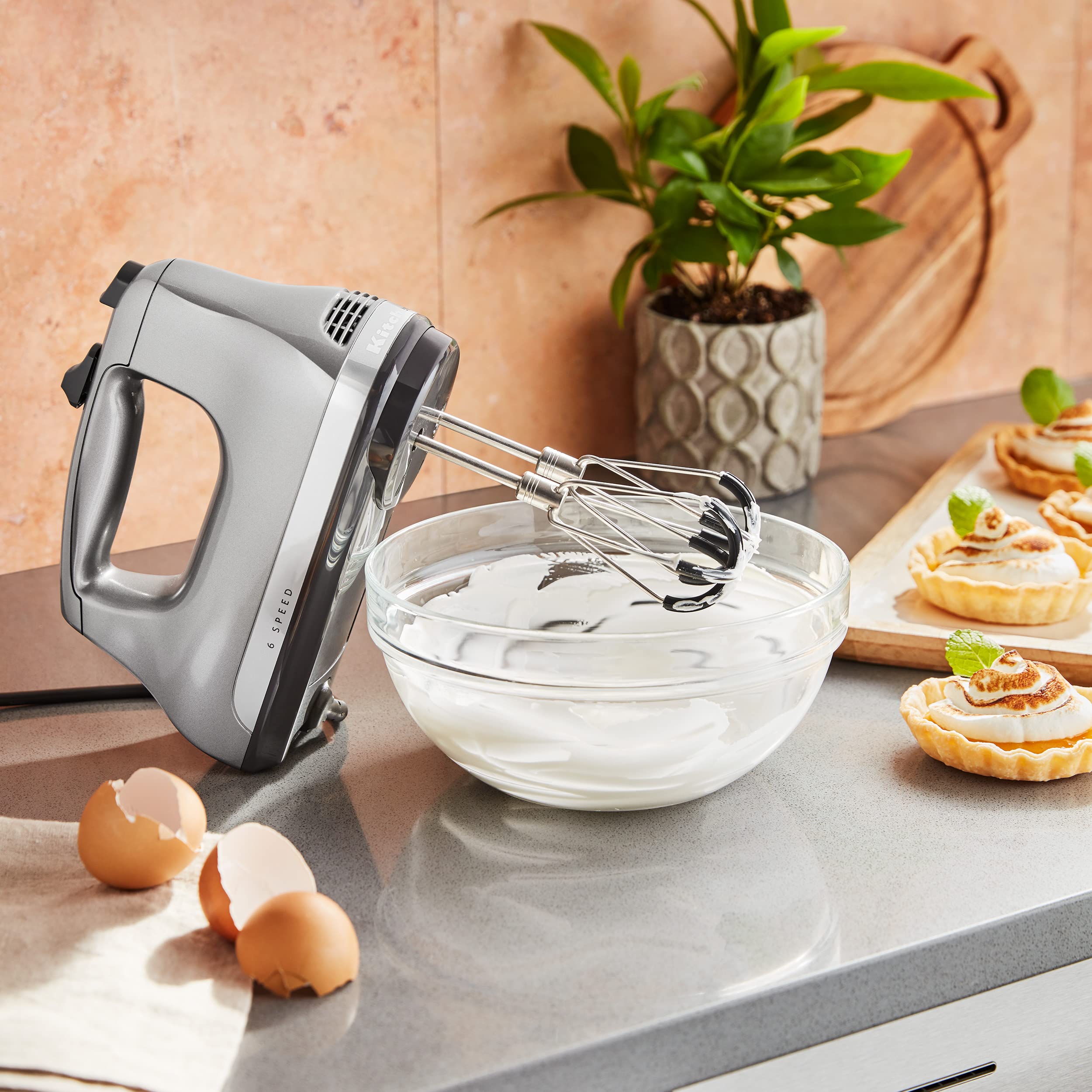 KitchenAid product packaging and contents with two beaters for ready-to-use replacement