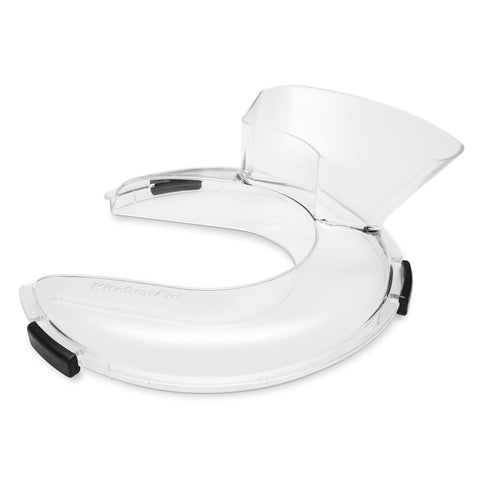 KitchenAid pouring shield angled ingredient slide for easy pours without splatter