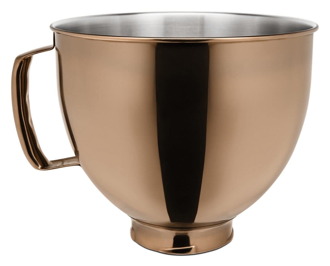 KitchenAid radiant copper bowl front view showing polished finish and appeal