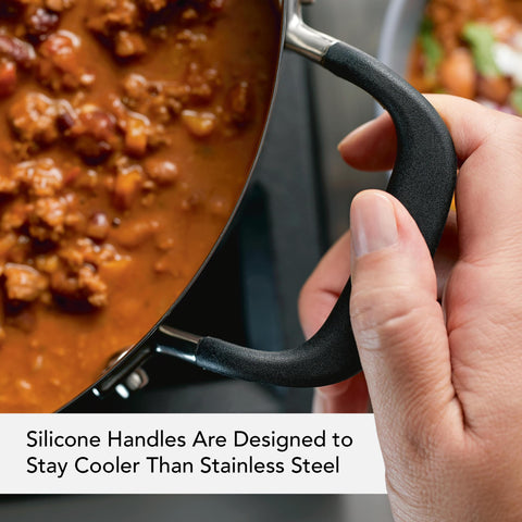 KitchenAid stainless steel steamer insert ready for steaming vegetables quickly