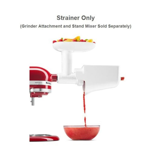 KitchenAid removable parts laid out for easy cleaning and organized storage