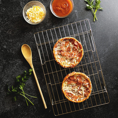 KITCHENATICS raised feet and edge detail close-up showing airflow and stable support
