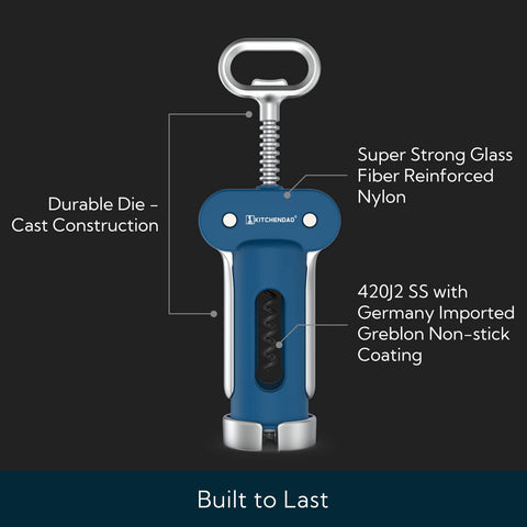 KITCHENDAO used as bottle opener on cap showing multipurpose convenience benefit