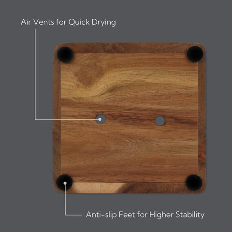 KITCHENDAO lifestyle kitchen setting highlighting warm wood and space-saving