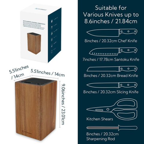KITCHENDAO top view revealing double-deck parallel slots for secure storage