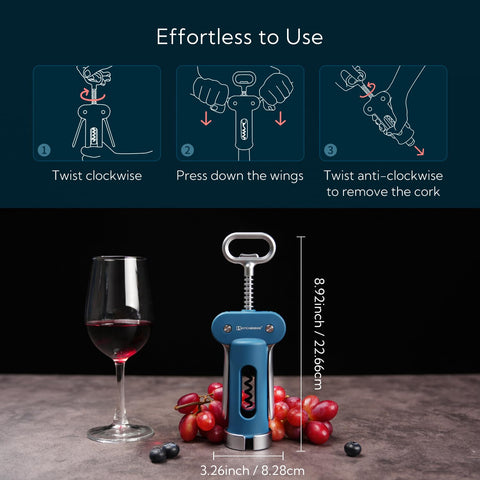 KITCHENDAO wing mechanism mid-rise showing strong leverage and easy extraction benefit