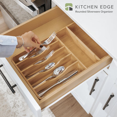 KitchenEdge top-down view of compartments for quick selection benefit