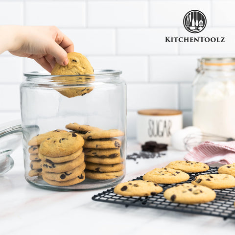 kitchentoolz jar catching cooled bacon grease for reusable storage