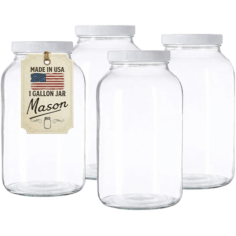 kitchentoolz front view jar showing clear glass and capacity benefit