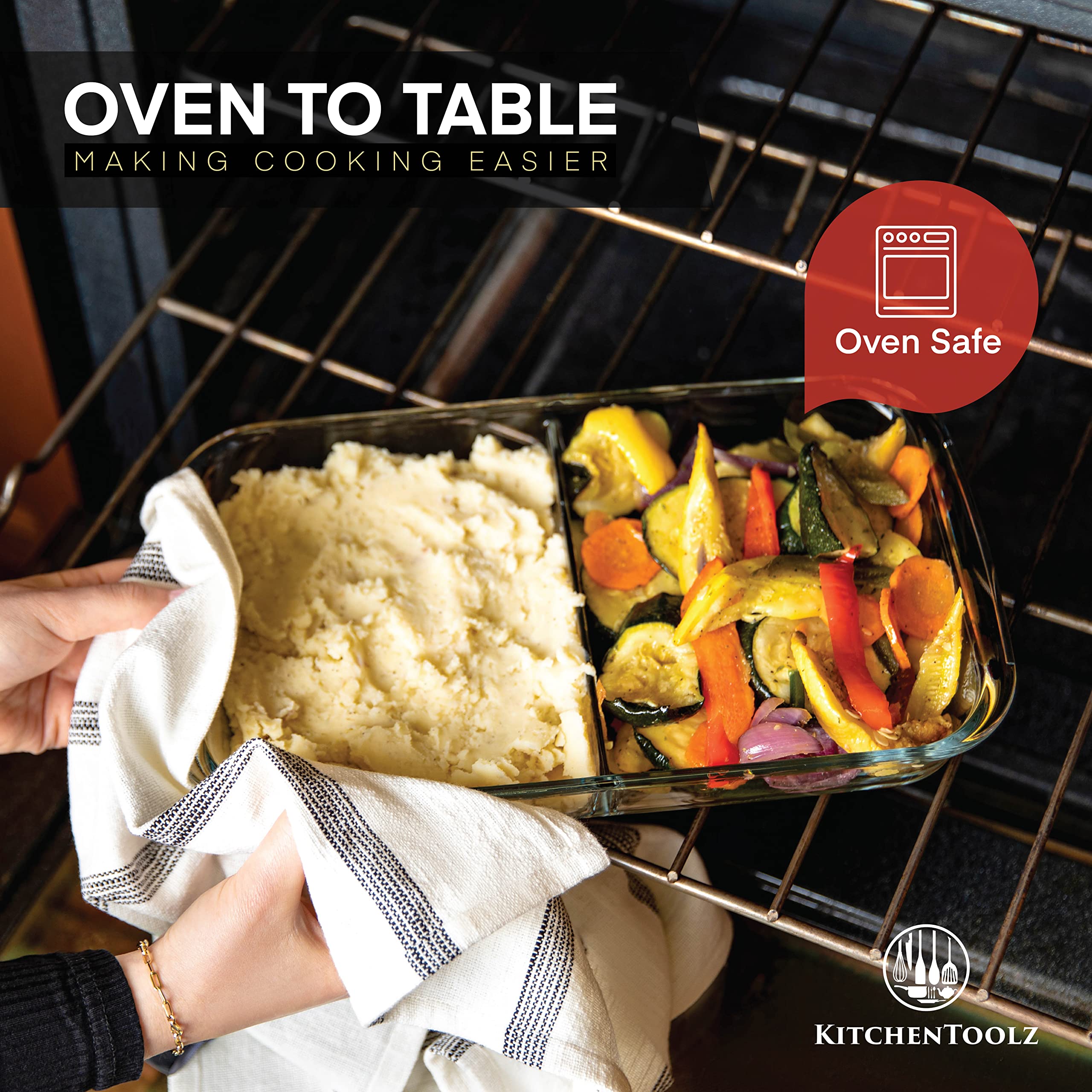 kitchentoolz plated casserole on table highlights presentation and serving convenience