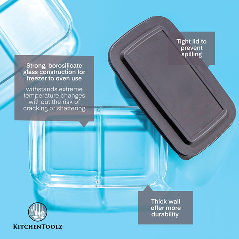 kitchentoolz pan next to hand for scale shows compact 2.3-quart practical size