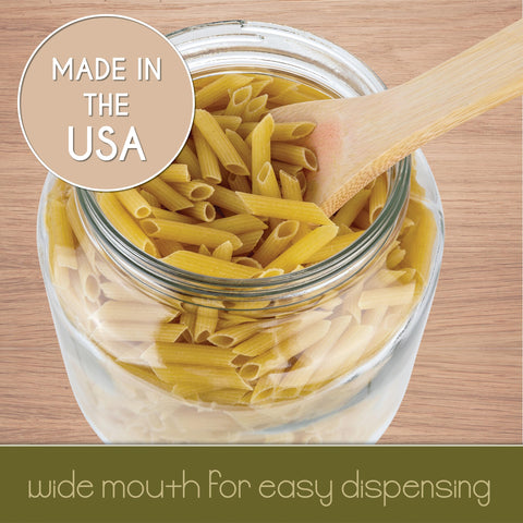 kitchentoolz jar with sourdough starter demonstrating rise space and airflow benefit