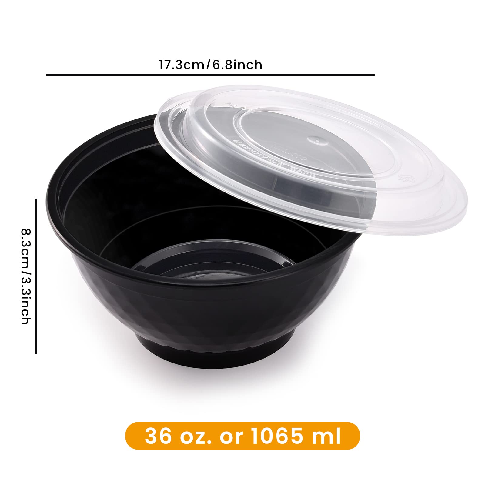Kitch'nMore clear lid close-up displaying transparency and quick content identification