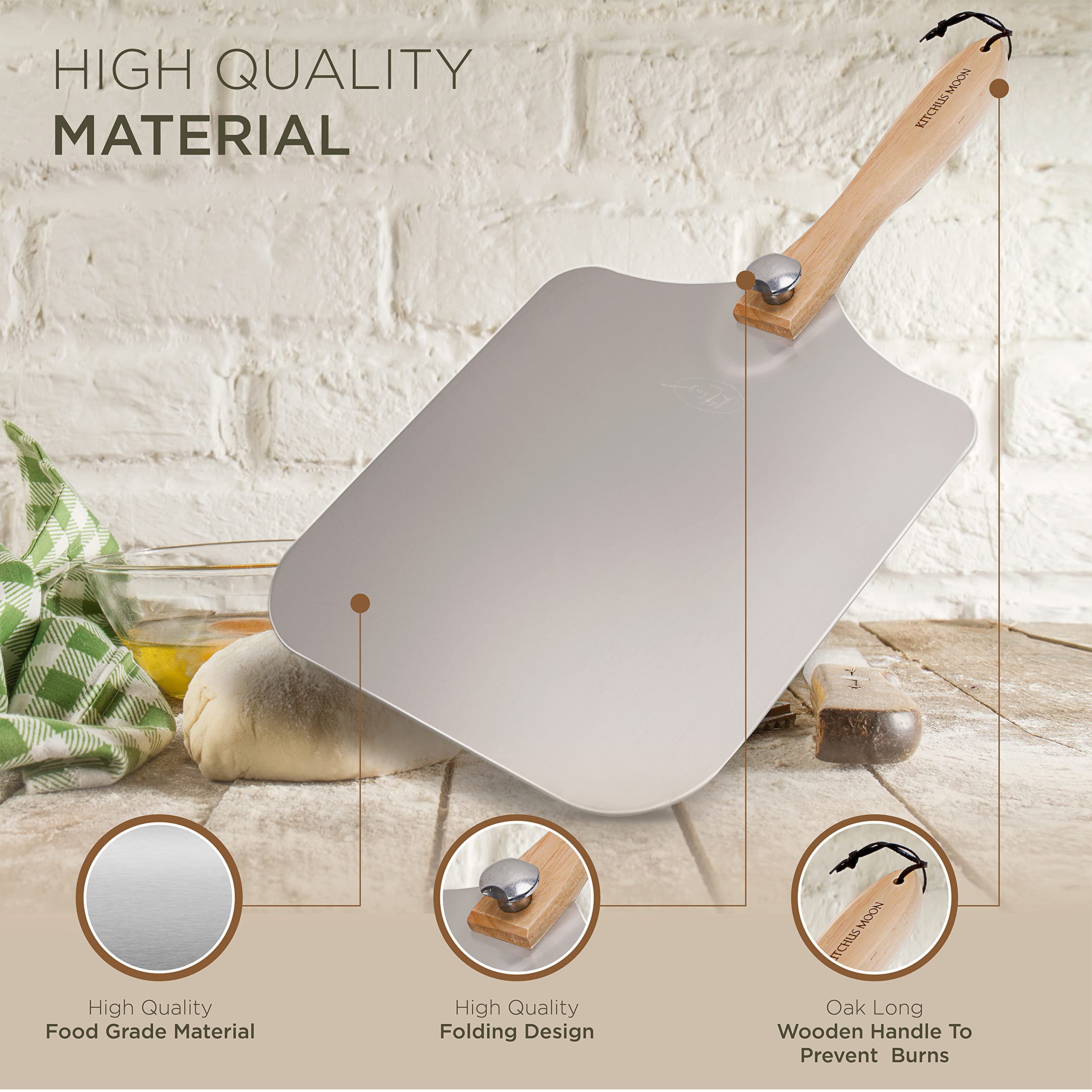 KITCHUS MOON gift packaging with bonus ebook highlighting presentation