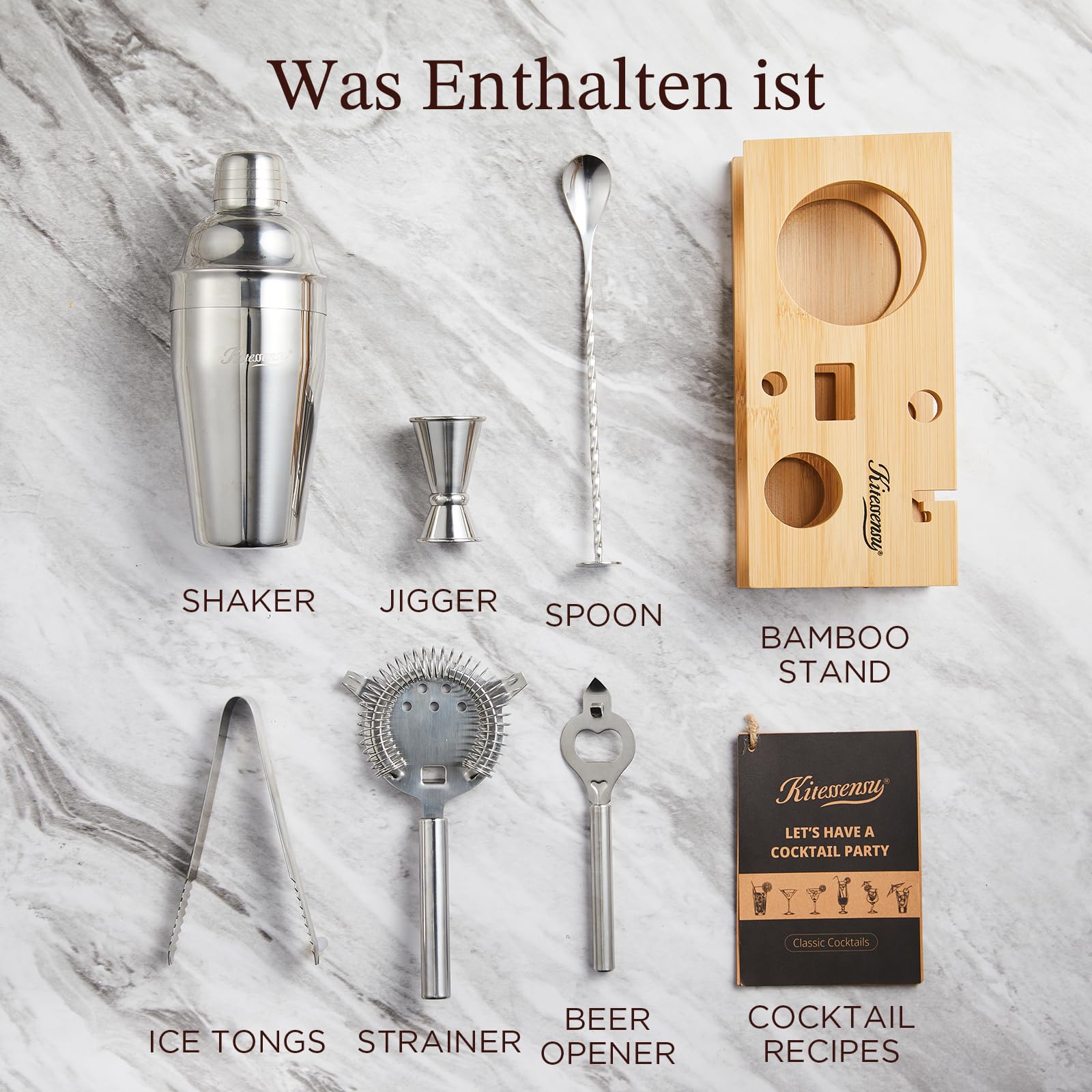 KITESSENSU double-sided jigger showing precise measurements for accurate pours