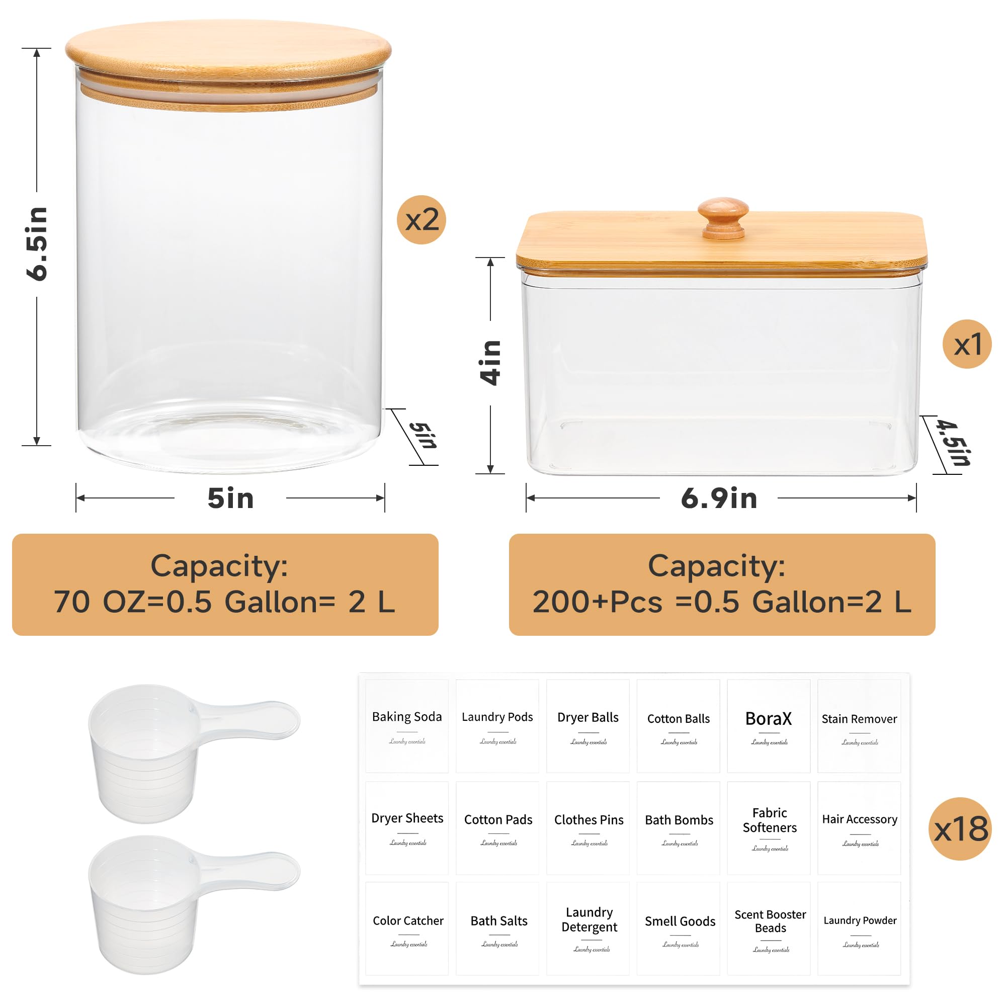 KitHero acrylic dryer box front showing durable, low-profile storage