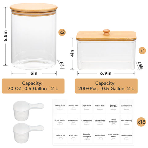 KitHero acrylic dryer box front showing durable, low-profile storage