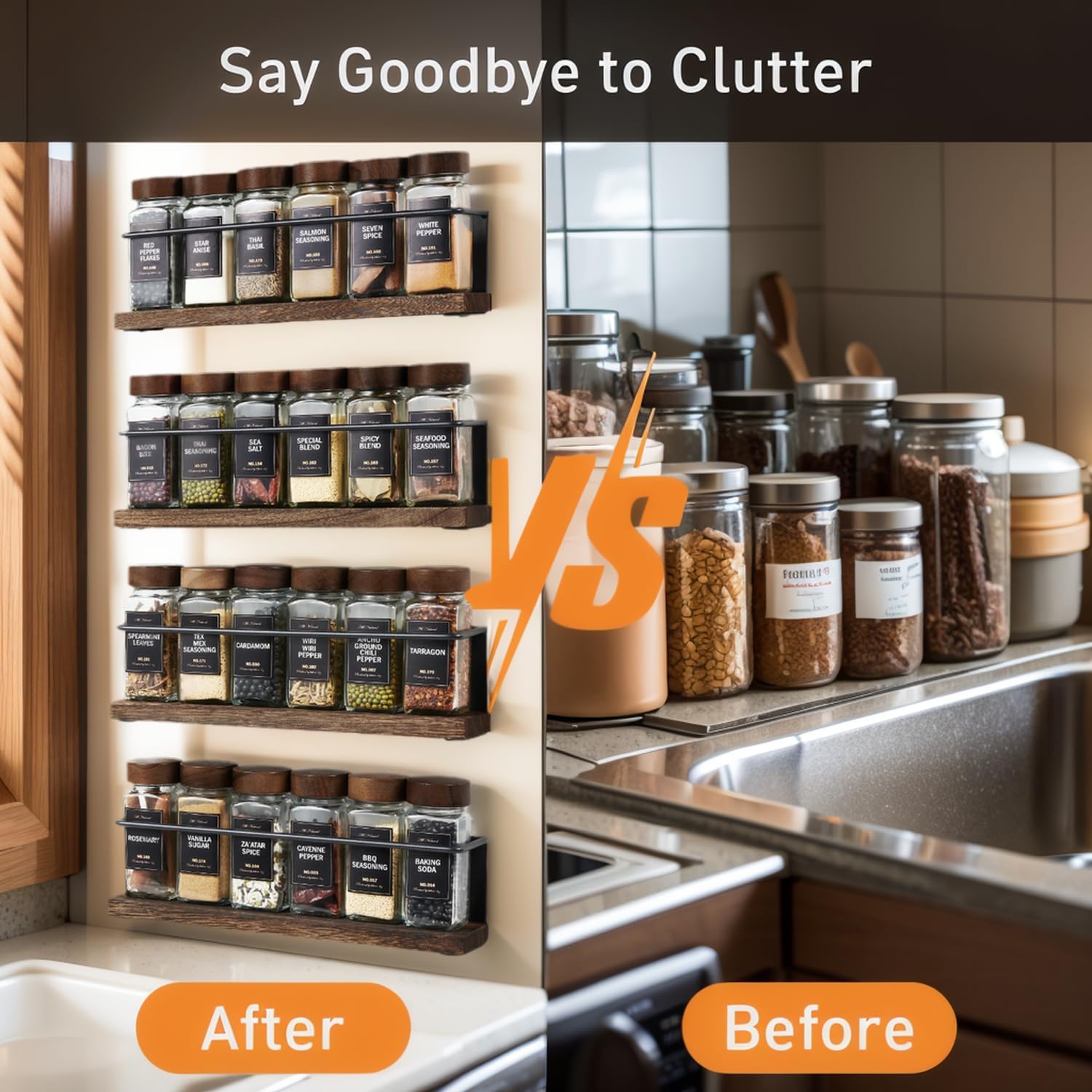 KitHero label sheets displayed with blank tags showing quick identification benefit