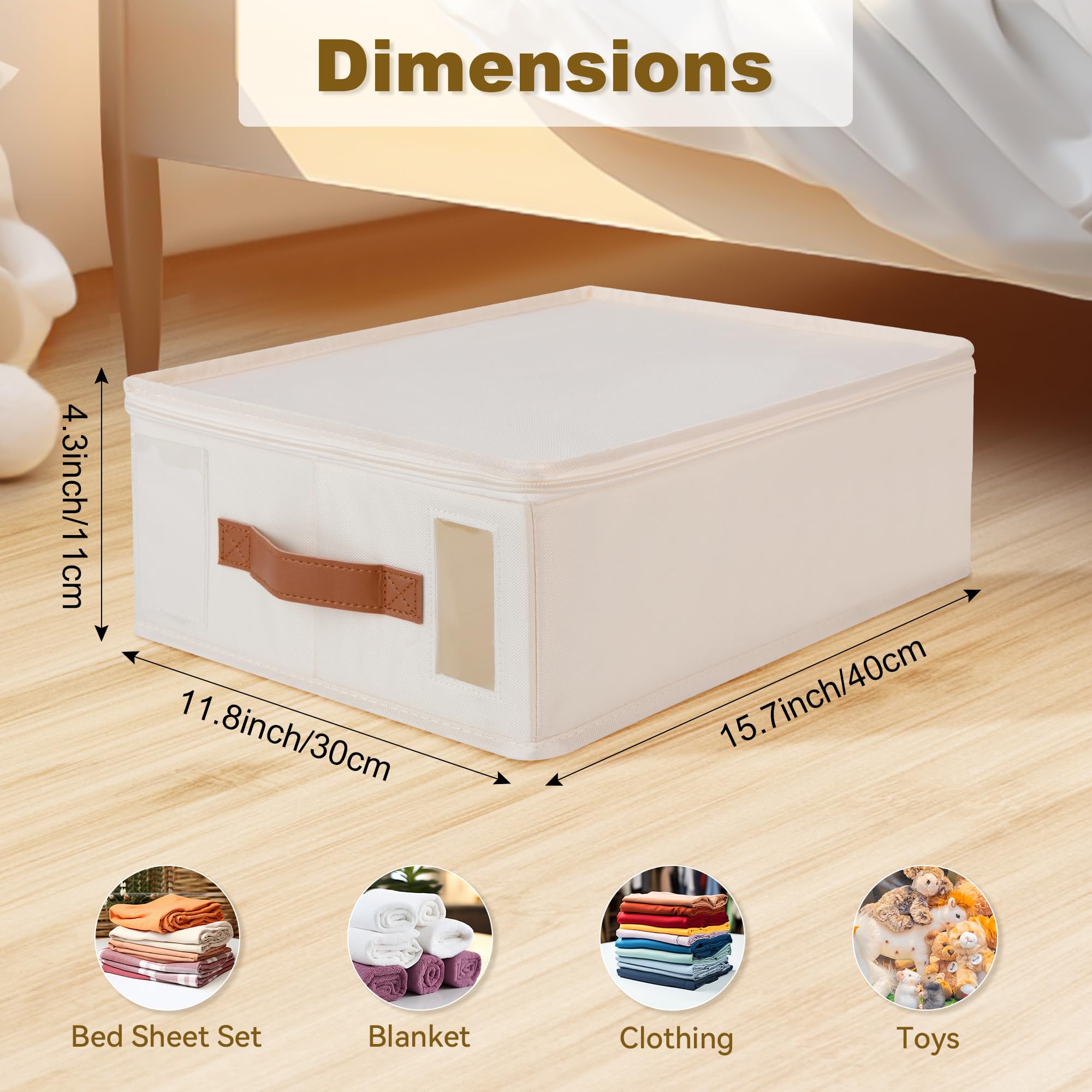 KitHero lifestyle shelf with organizer styled for tidy bedroom storage
