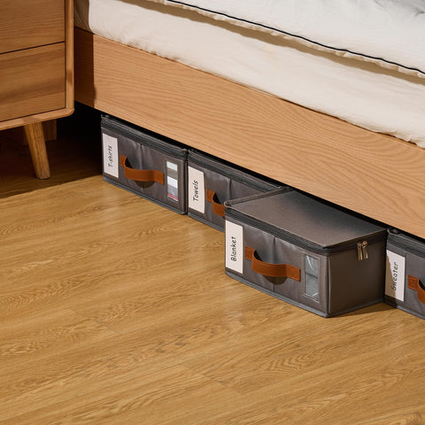 KitHero slid under bed to show low-profile fit and space-saving advantage