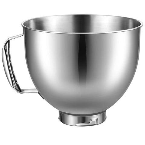 KITOART front view stainless bowl showing sleek profile and professional look