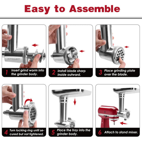 KITOART sausage tubes and accessories included for versatile sausage making