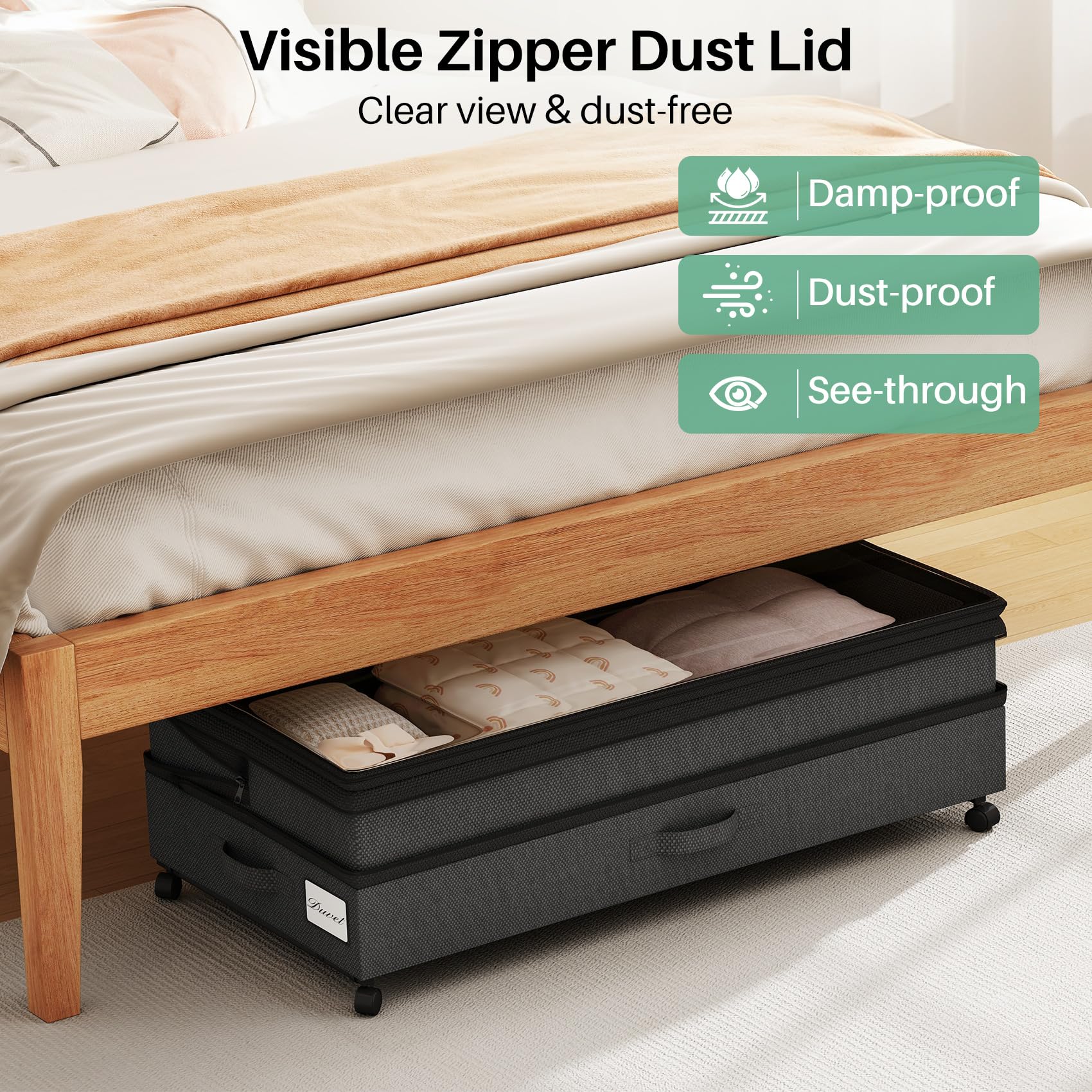Kitstorack folded flat demonstrating compact storage and space-saving benefit
