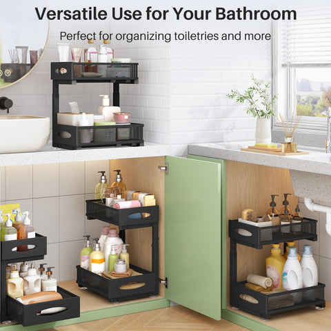 Kitstorack lifestyle image of kitchen countertop decluttered benefit