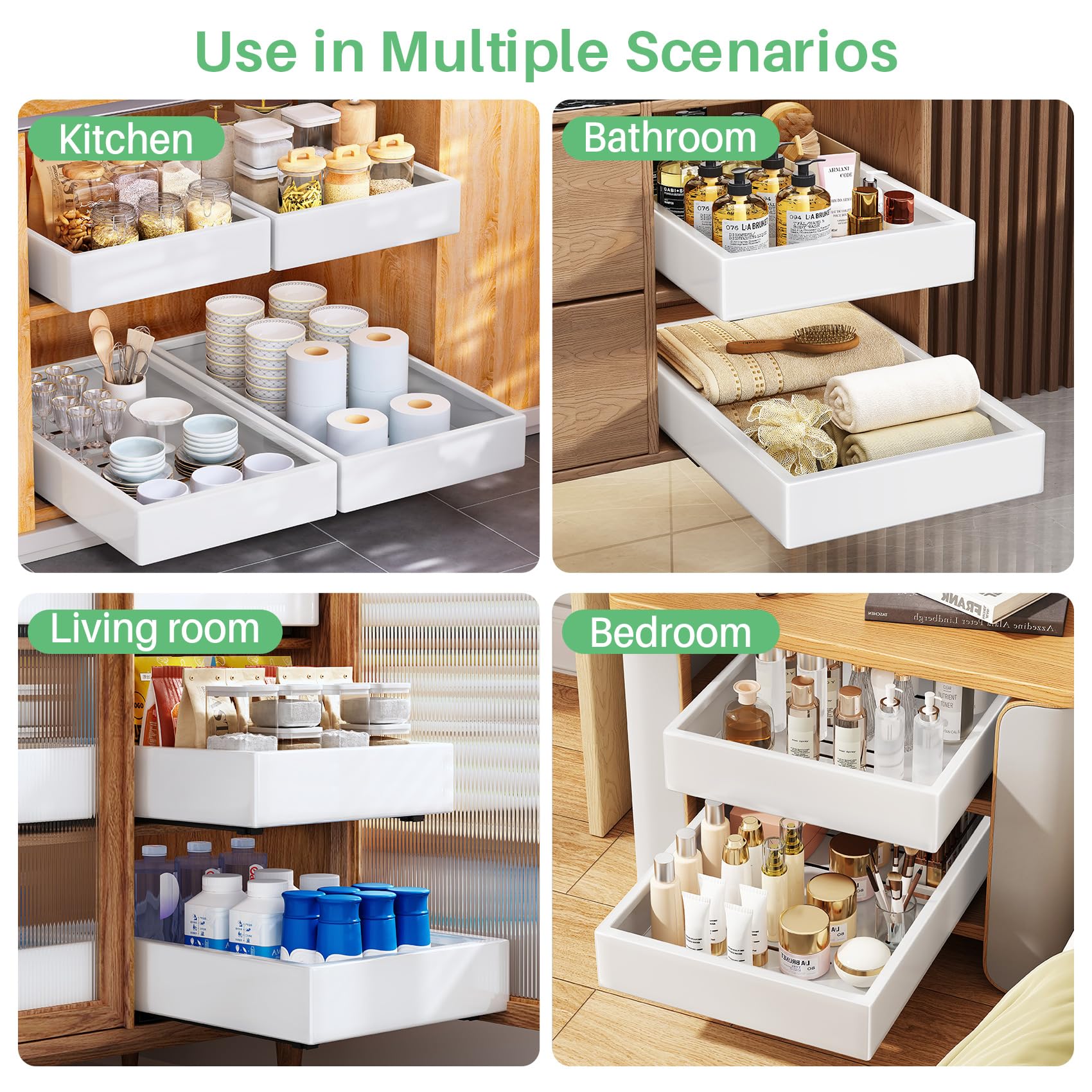 Kitstorack packaging label showing product info and easy-install instruction