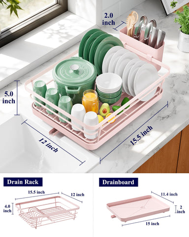 Kitsure close-up of cutlery holder and drainboard for easy cleaning