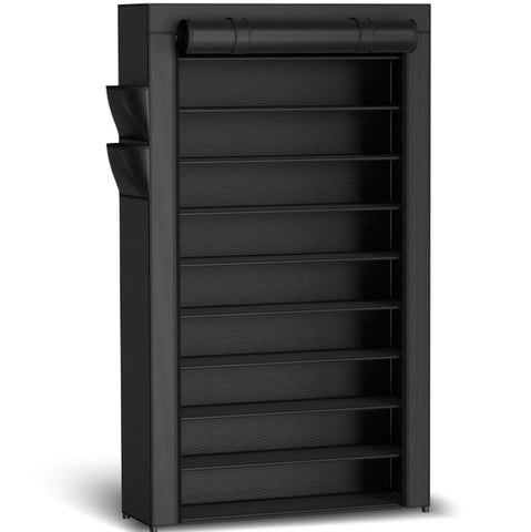 Kitsure front view showing full rack and zippered cover for neat storage