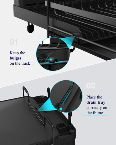 Kitsure matte black finish close-up resisting fingerprints and water marks