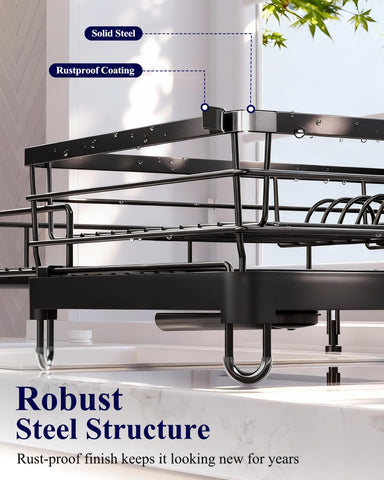 Kitsure rust-resistant frame finish resisting corrosion for long-lasting use