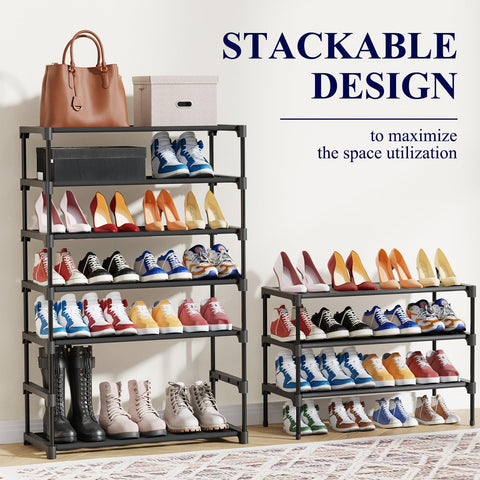 Kitsure shoe rack next to a chair for scale and space planning