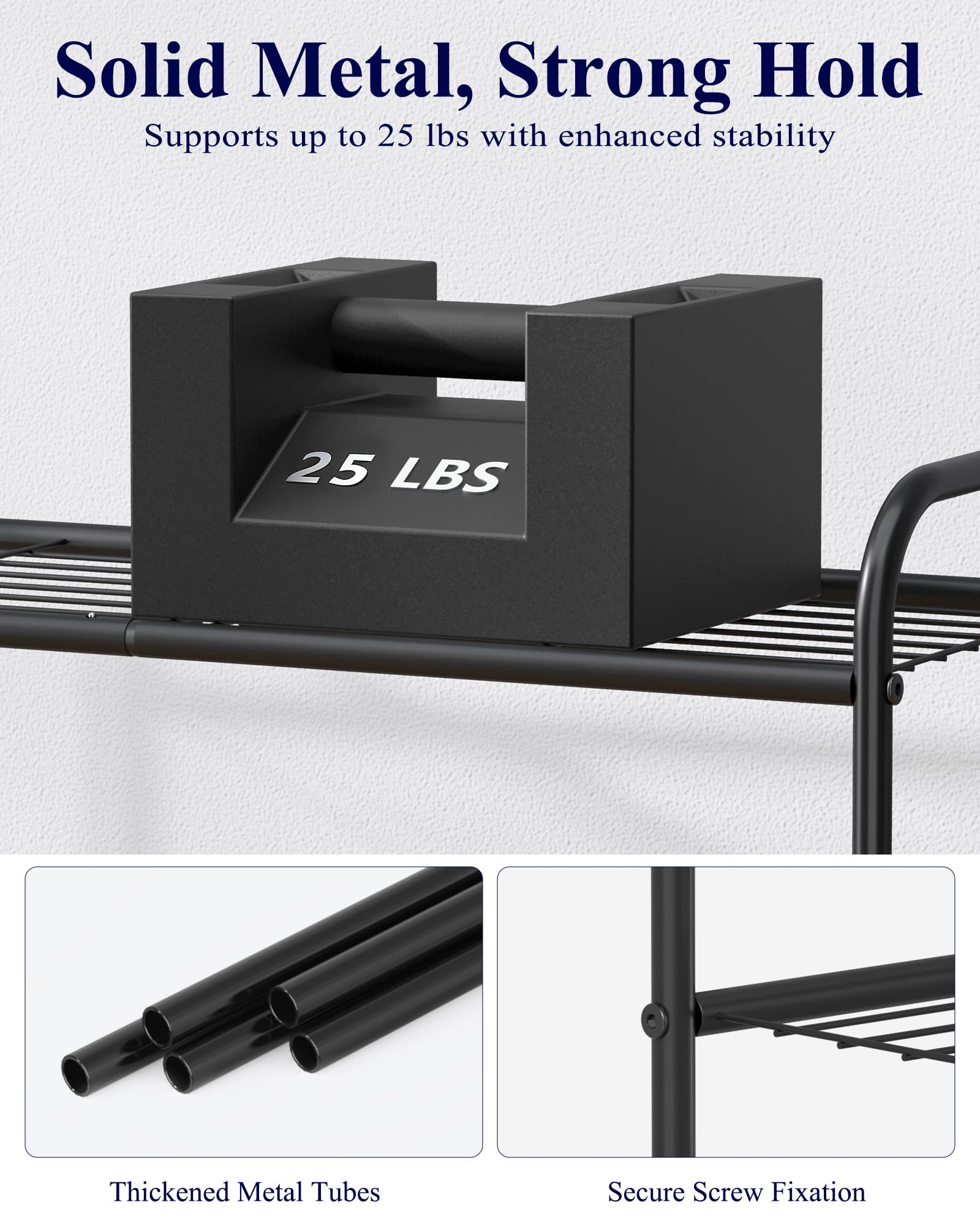 Kitsure tall boot configuration after removing a tier for vertical storage