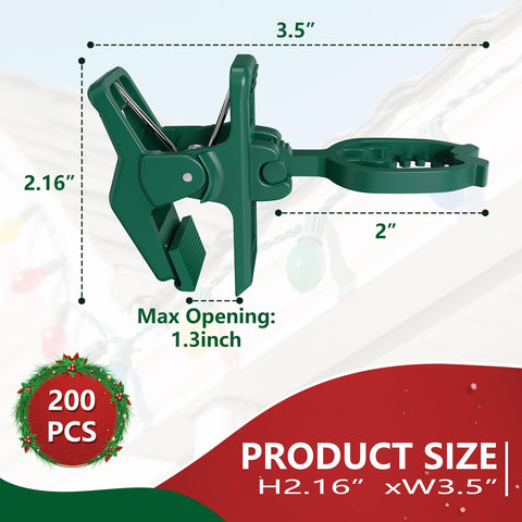 KJX clip holding a C9 bulb illustrating strong grip in place