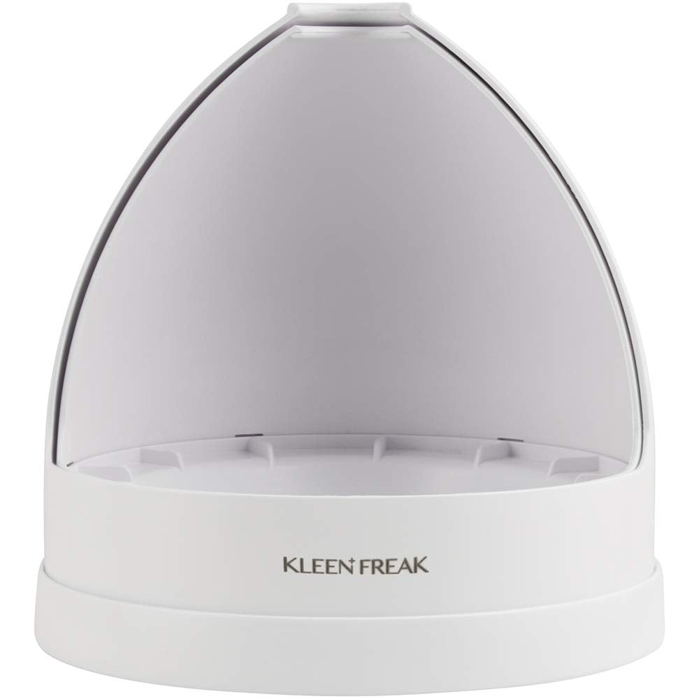 KLEEN FREAK twisting open caddy action for quick access benefit
